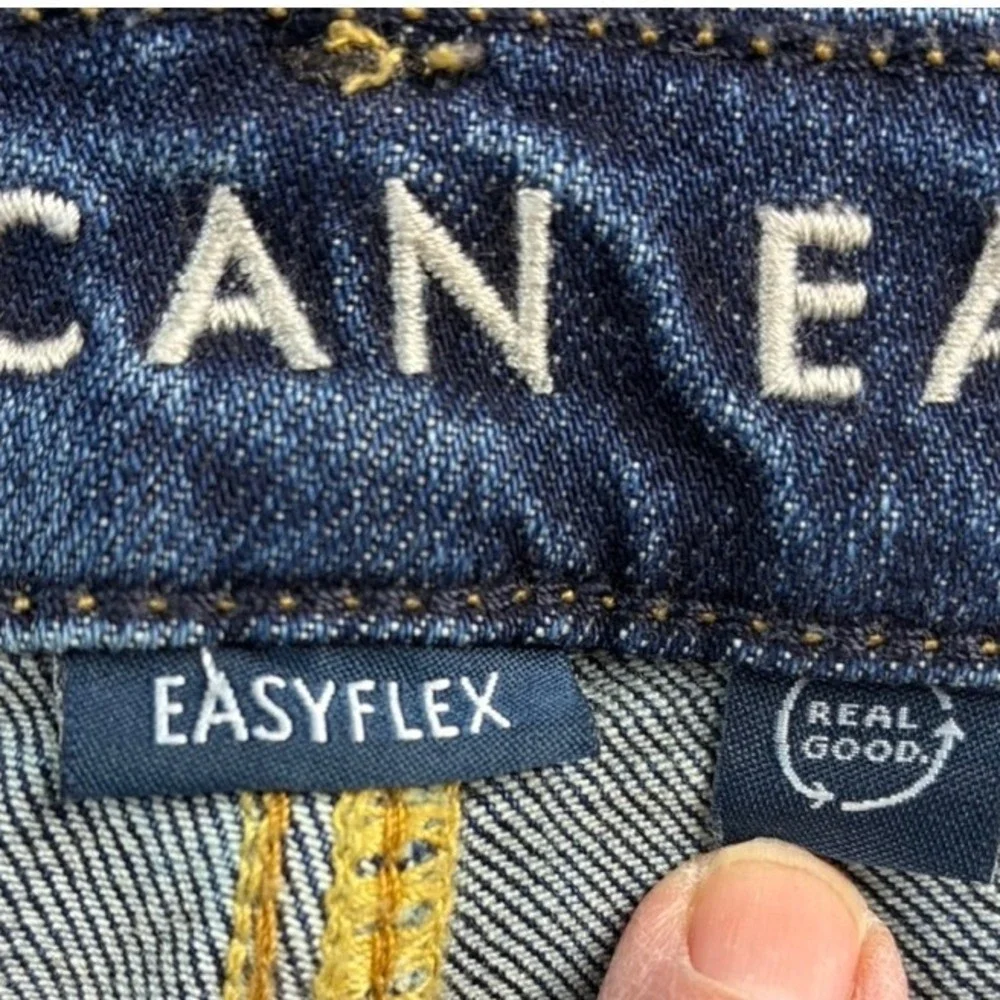 American Eagle Original Bootcut Jeans Men's‎ Med Wash Easy Flex Denim 36x31.5